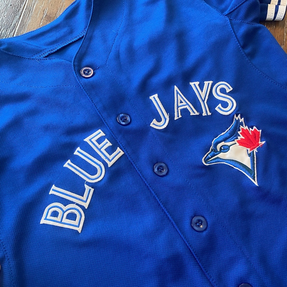 Troy Tulowitzki Toronto Blue Jays Jersey embroider
